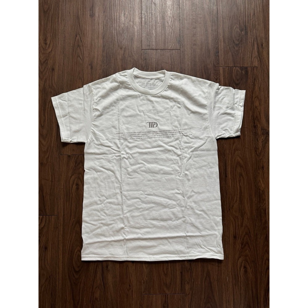 Taylor Swift The Tortured Poets Department Capital One T-Shirt Size M ❤️✅